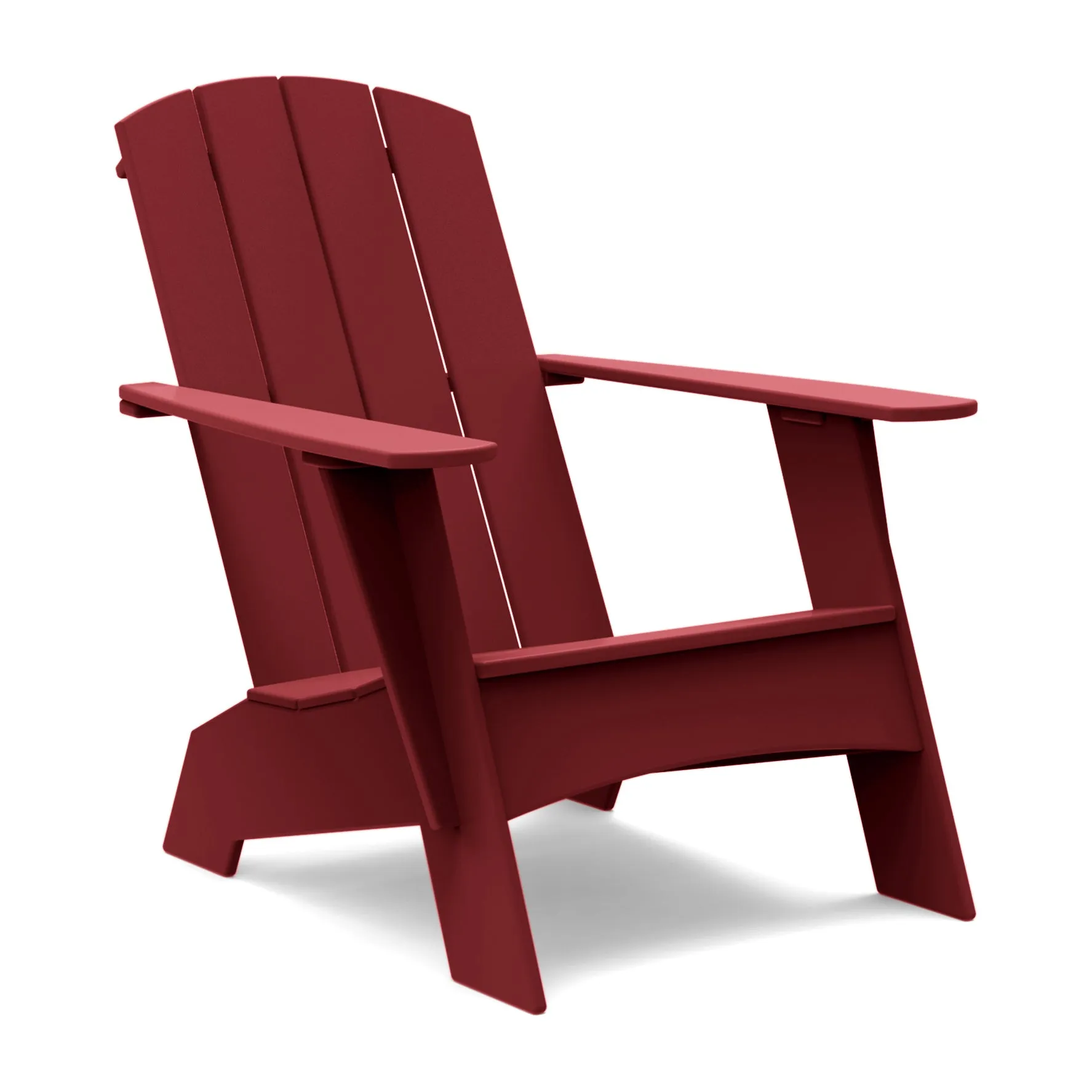 Curved Adirondack Chair and Ottoman Bundle