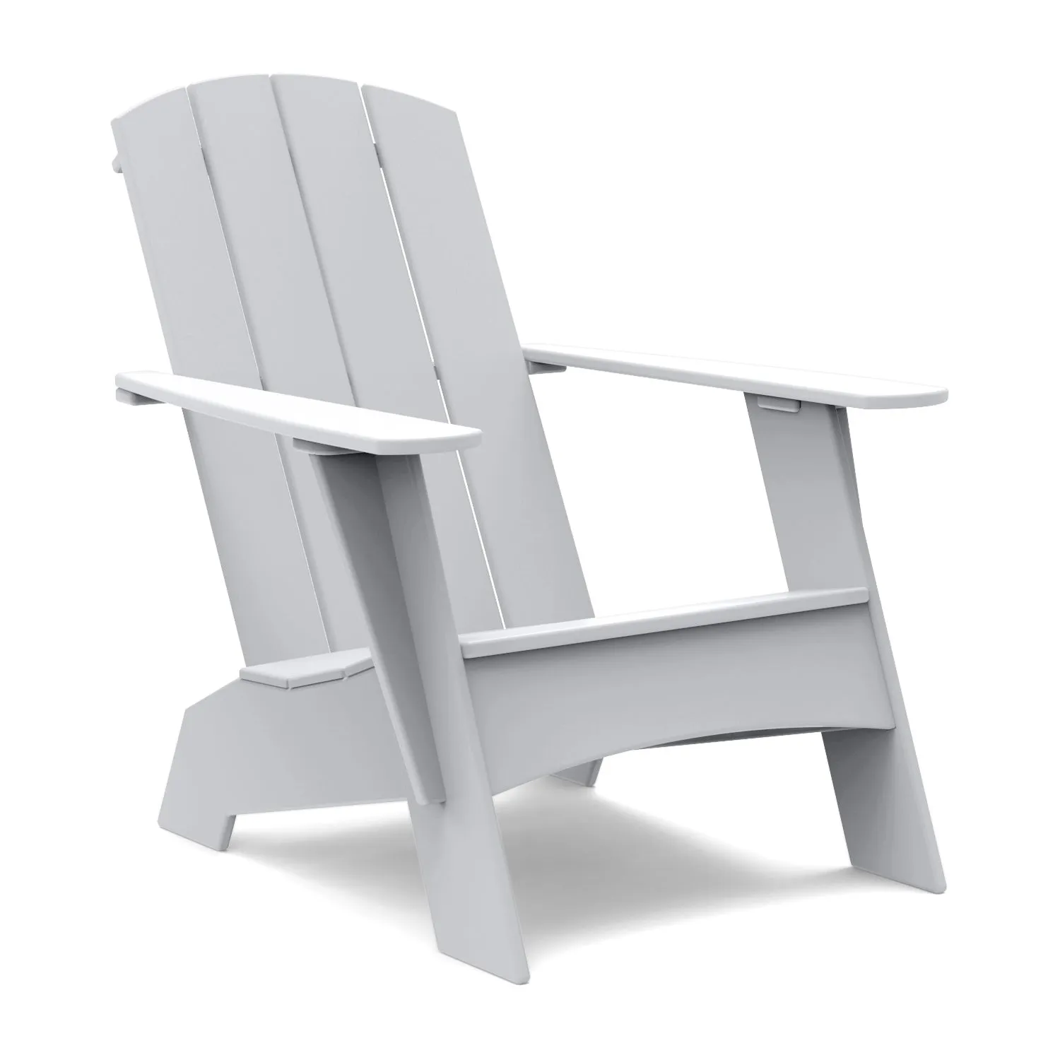 Curved Adirondack Chair and Ottoman Bundle