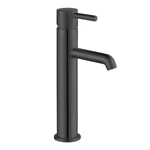 Deluxe Pembroke Tall Basin Mixer - Gun Metal