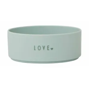 Design Letters Mini Favorite Bowl Tritan Love, Green