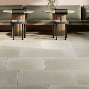 Devon Stone Natural Grey Antique Effect Porcelain Tile 60x90cm Matt