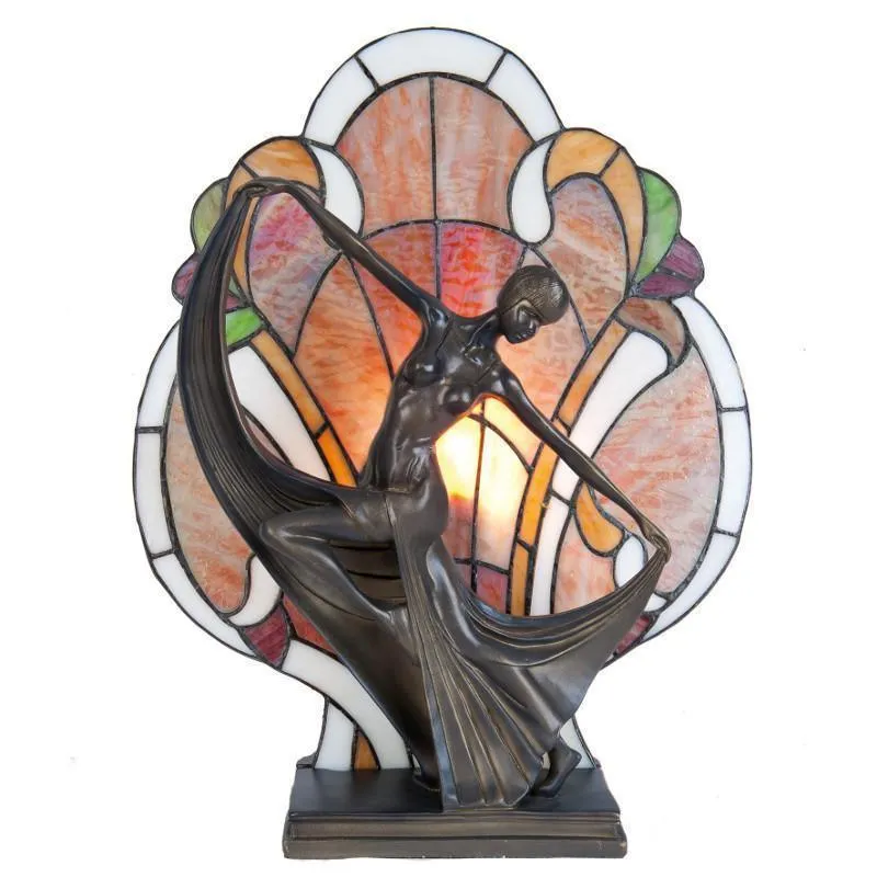 Diane Tiffany Bedside Table Lamp - Tiffany Lighting Direct