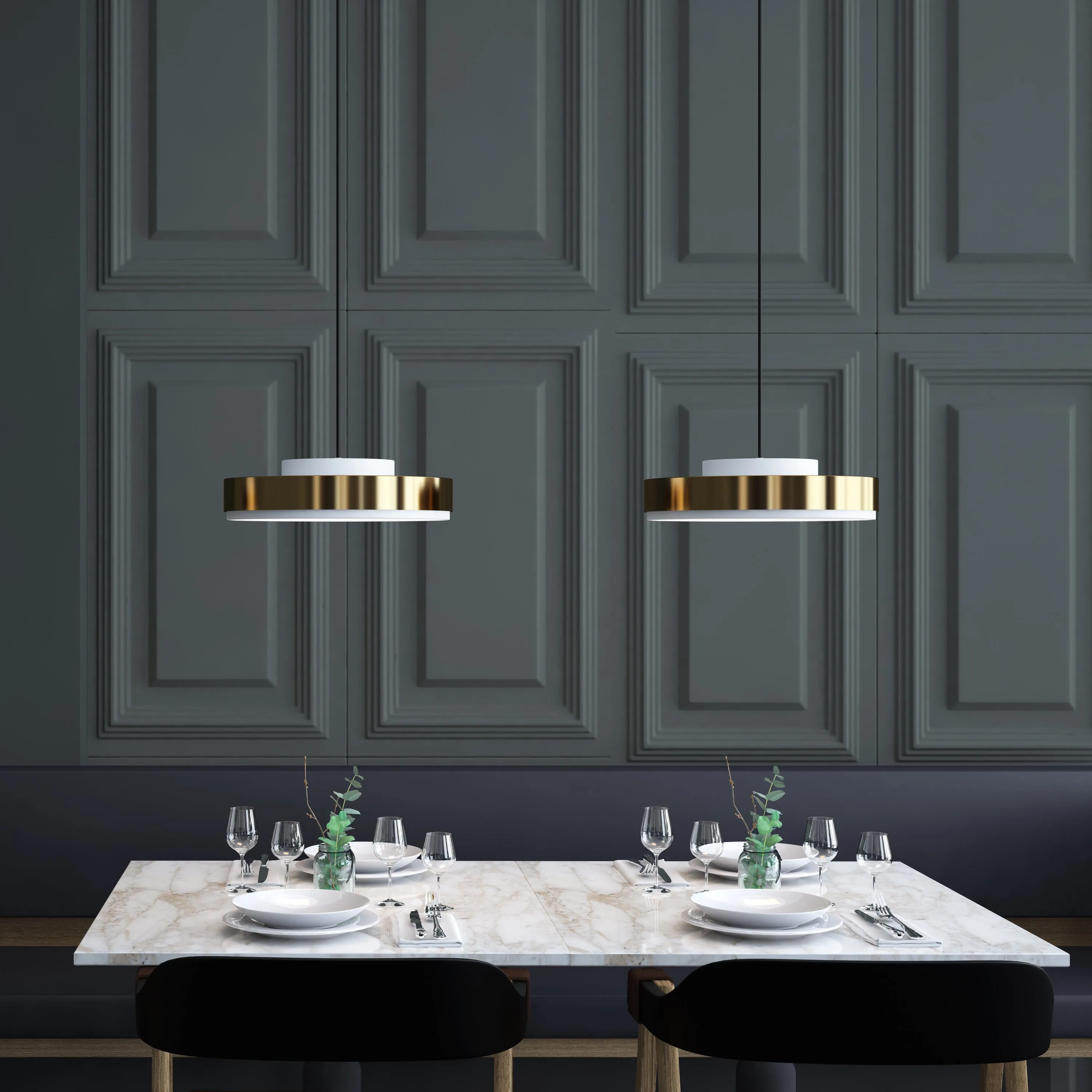 Discus Pendant Light