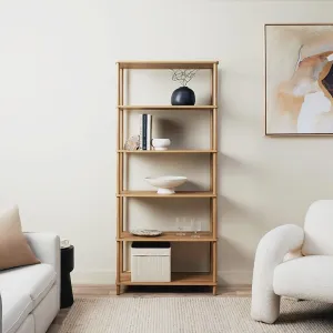 Eden Tall Shelf - Pecan Mocka