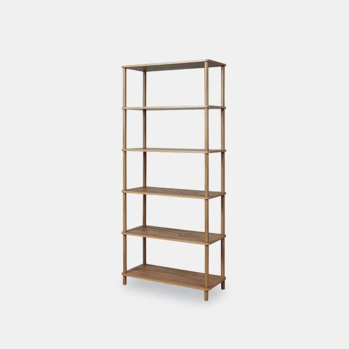 Eden Tall Shelf - Pecan Mocka
