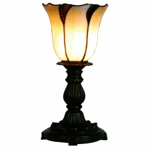 Edinburgh Torchiere Tiffany Bedside Lamp