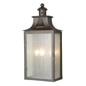 Elstead Balmoral Old Bronze Large Outdoor Wall Light