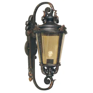 Elstead Baltimore Weathered Bronze Large Outdoor Wall Light