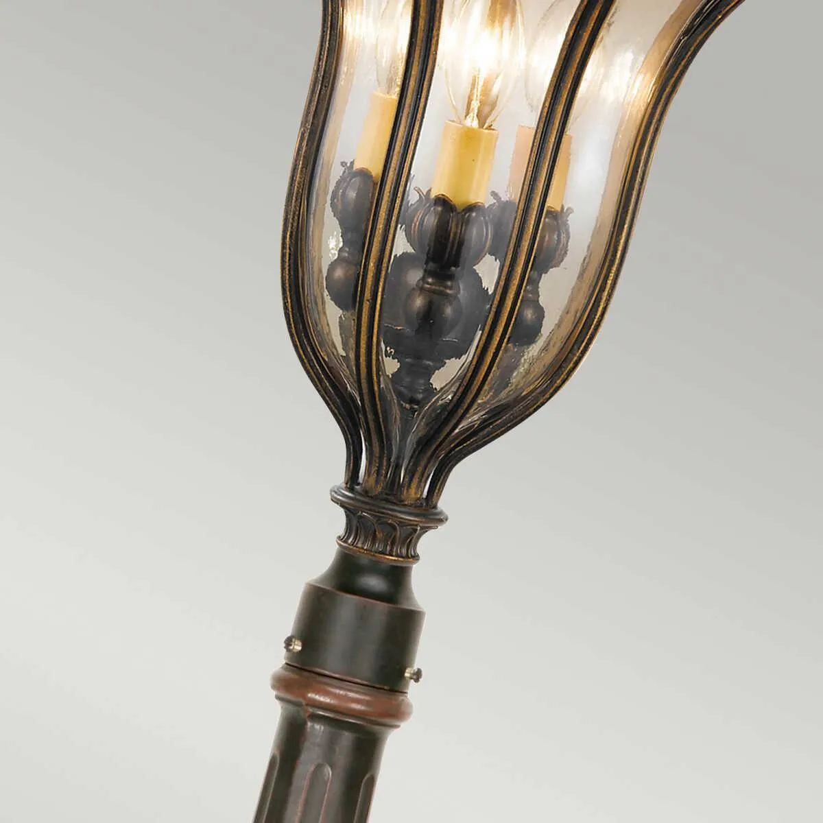 Elstead Baltimore Weathered Bronze Medium Outdoor Lantern