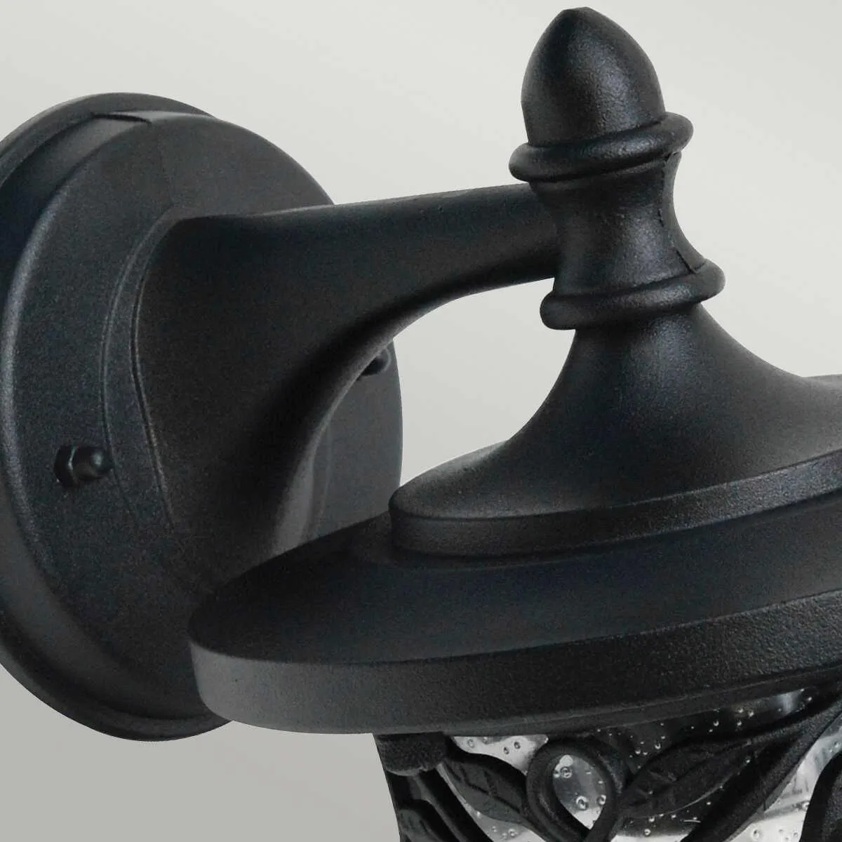 Elstead Burford Outdoor Black Wall Light