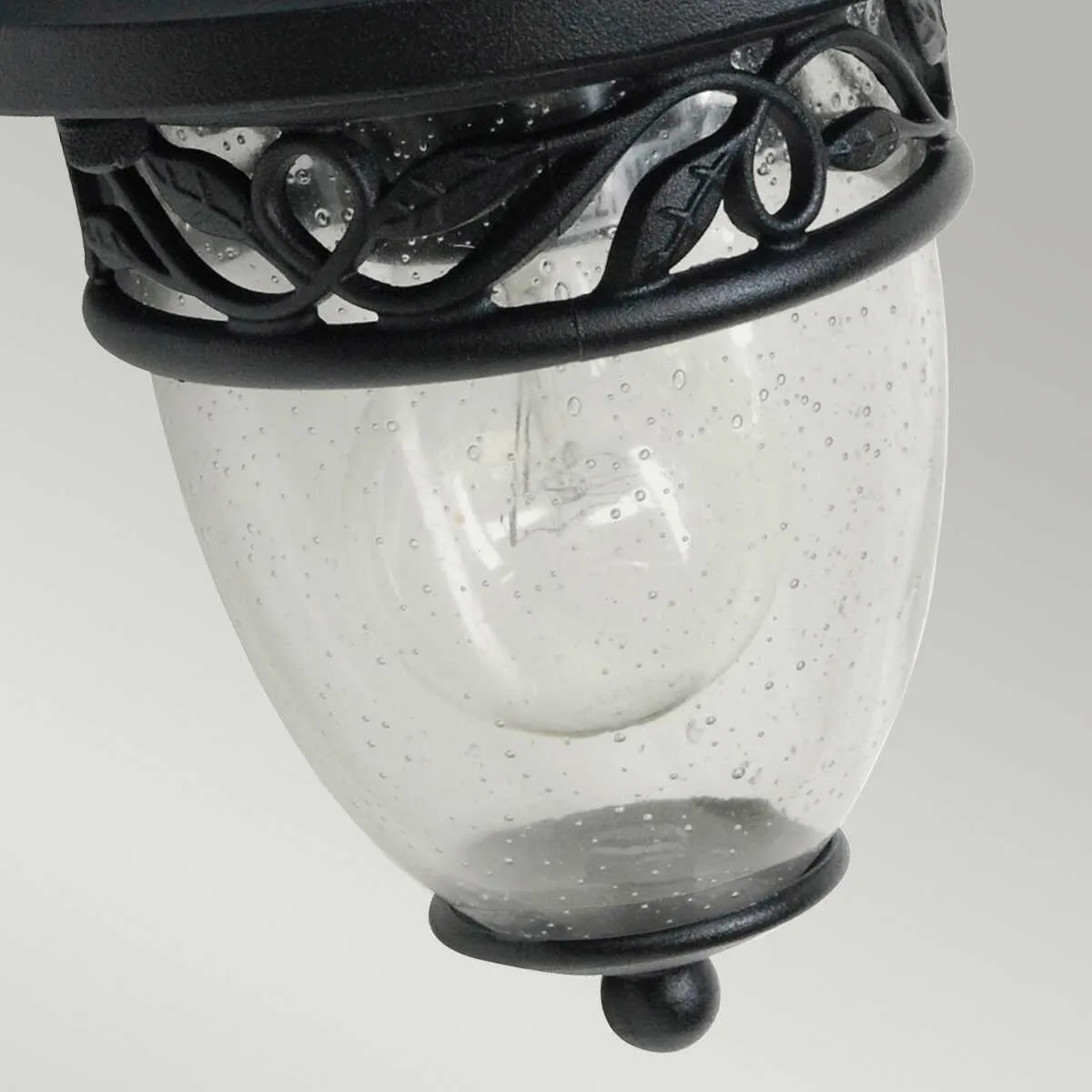 Elstead Burford Outdoor Black Wall Light