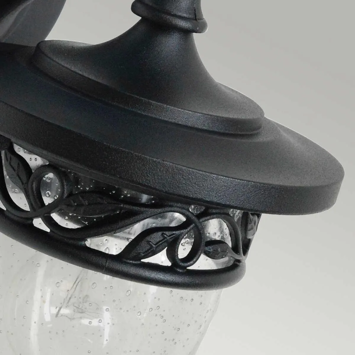 Elstead Burford Outdoor Black Wall Light