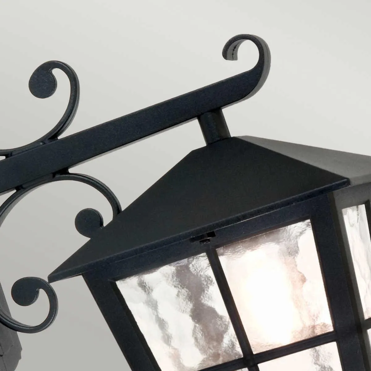 Elstead Canterbury Black Outdoor Wall Light