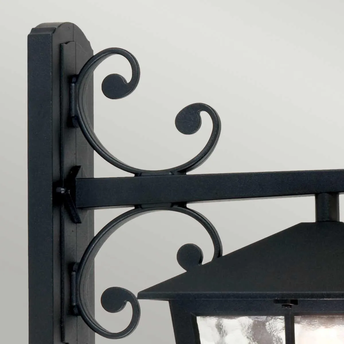 Elstead Canterbury Black Outdoor Wall Light