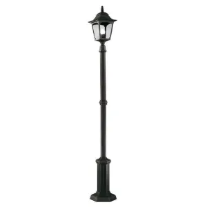 Elstead Chapel Black Outdoor Midi Lamp Post