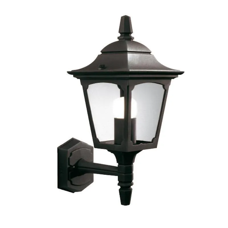 Elstead Chapel Black Outdoor Wall Light