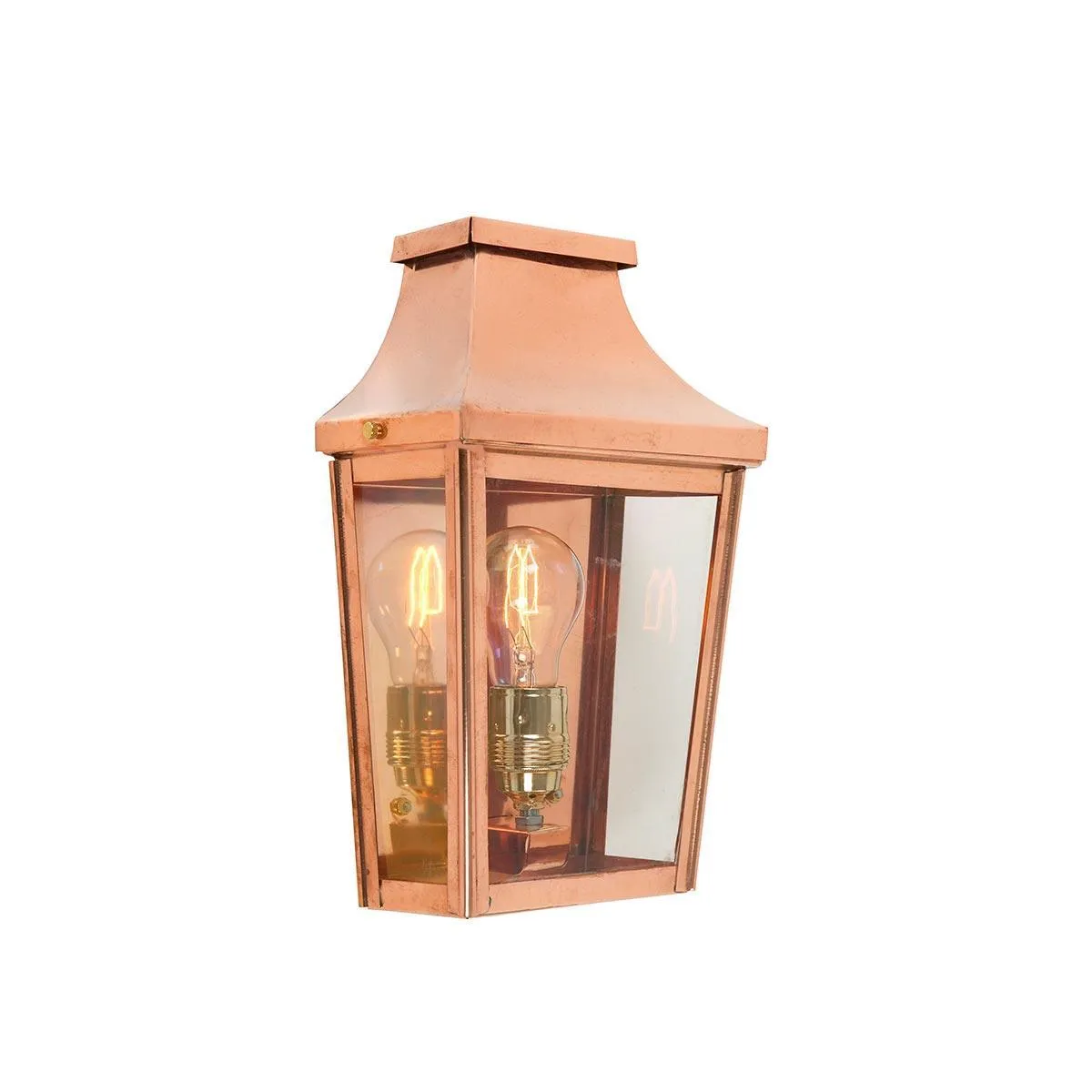 Elstead Chelsea Copper Outdoor Half Wall Light