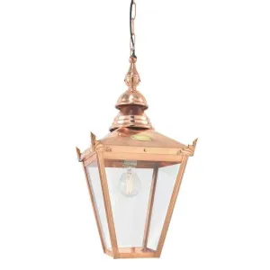 Elstead Chelsea Copper Outdoor Pendant Light