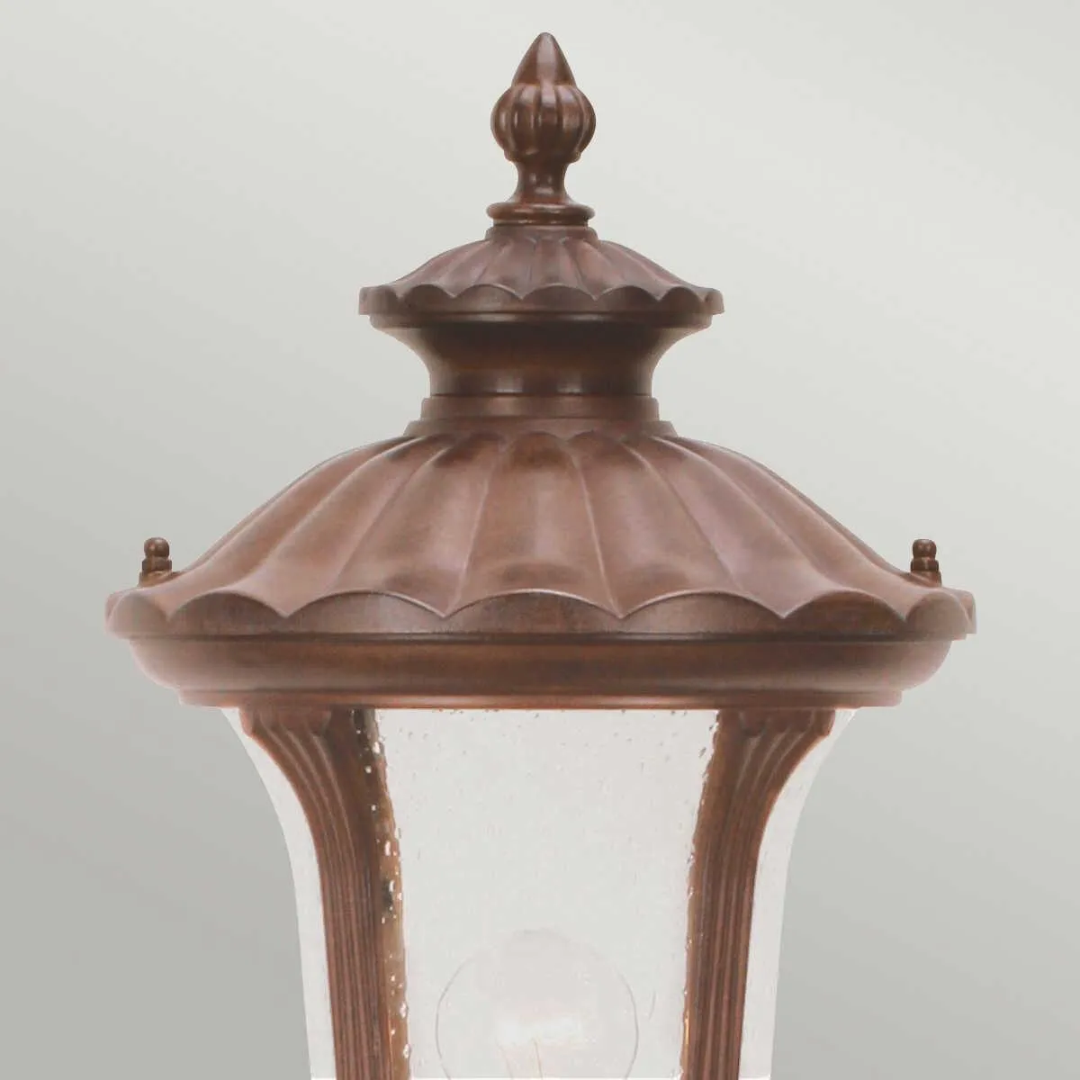 Elstead Chicago Bronze Patina Small Outdoor Bollard Light