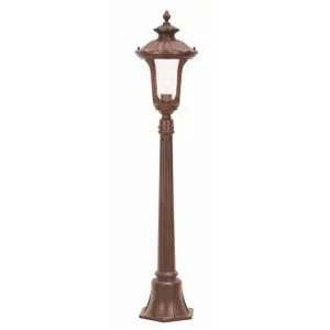 Elstead Chicago Bronze Patina Small Outdoor Bollard Light
