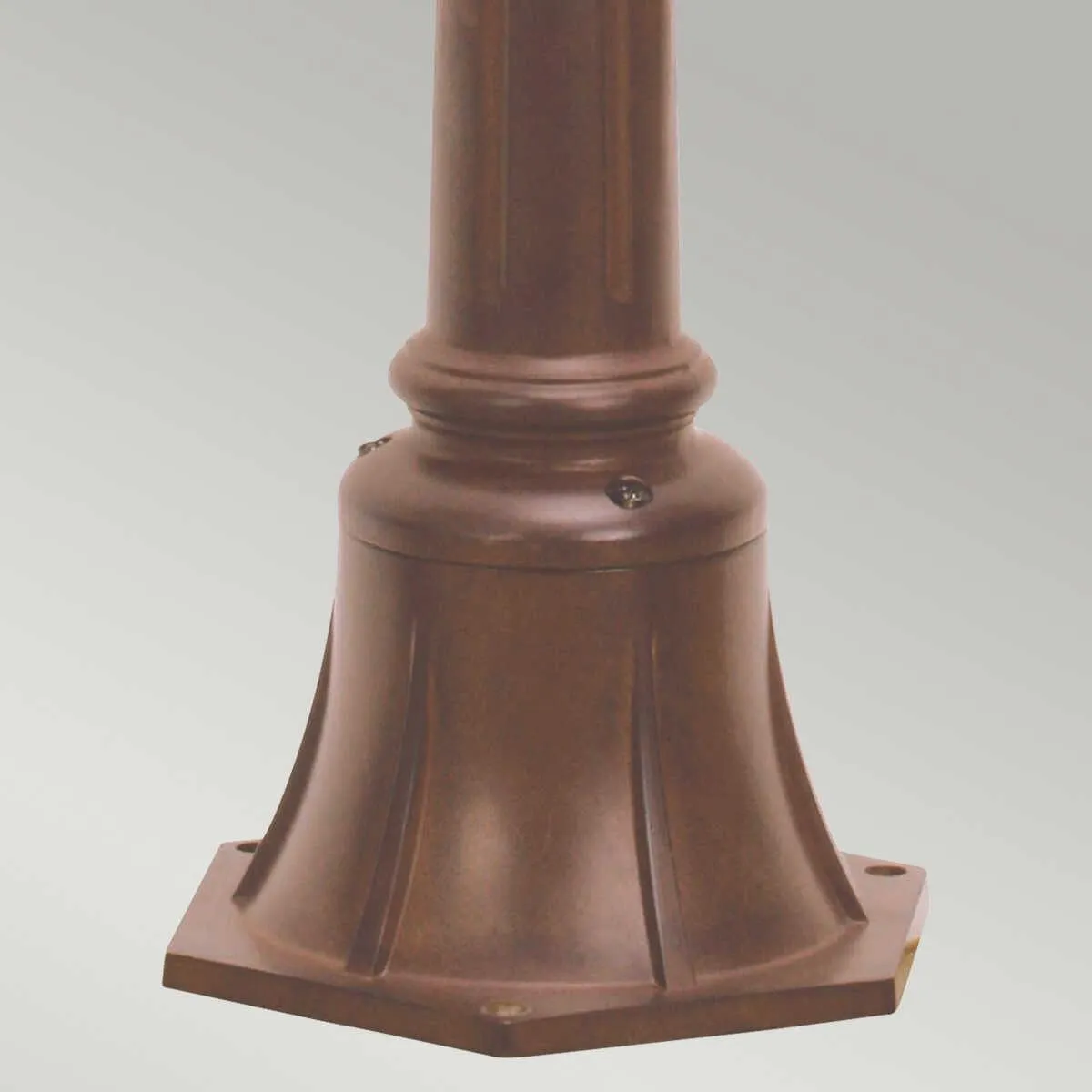 Elstead Chicago Bronze Patina Small Outdoor Bollard Light