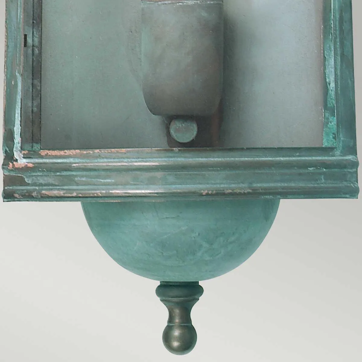 Elstead Downing Street Verdigris Outdoor Porch Ceiling  Wall Light