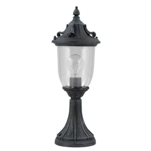 Elstead Elkstone Verdigris Outdoor Pedestal Lantern