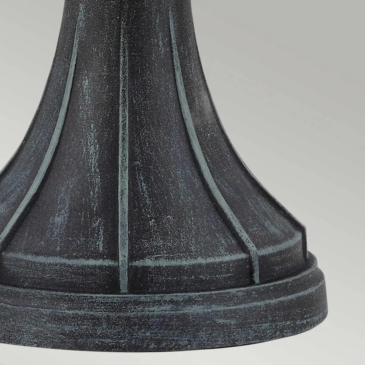 Elstead Elkstone Verdigris Outdoor Pedestal Lantern