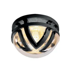 Elstead Frida Graphite Outdoor Porch Ceiling  Ceiling Light - IP54