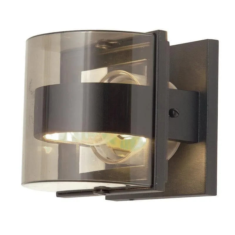 Elstead Frida Small Grey Outdoor Wall Light