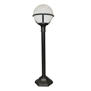Elstead Glenbeigh Black Outdoor Bollard Light