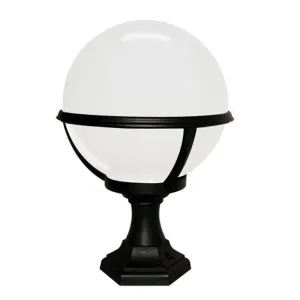 Elstead Glenbeigh Black Outdoor Pedestal/Porch Lantern