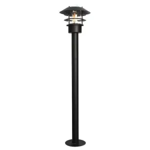 Elstead Helsingor Black Outdoor Bollard Light