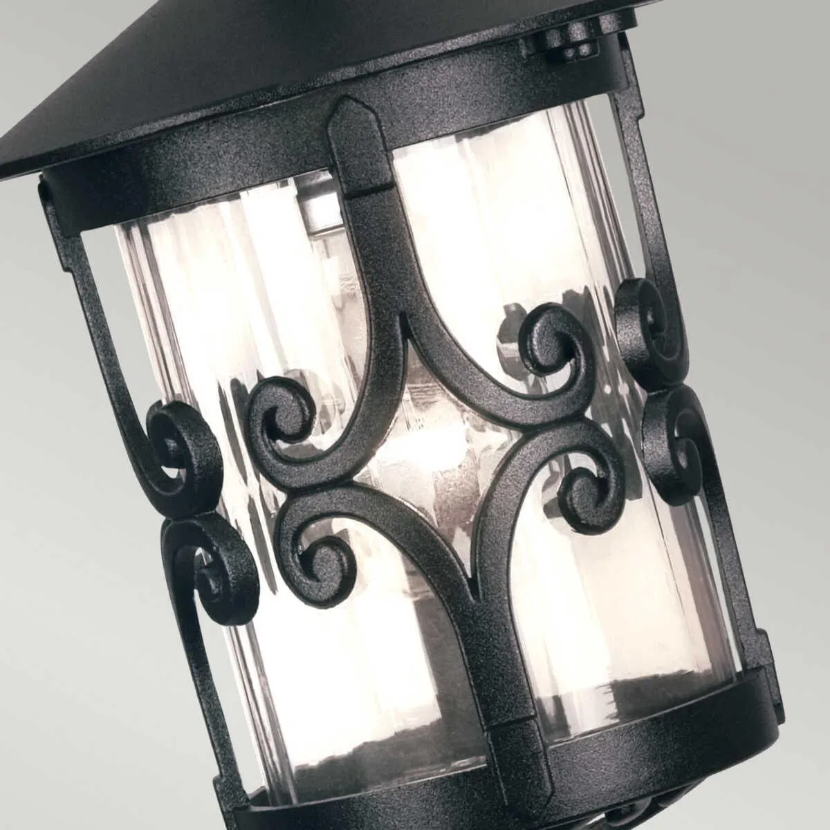 Elstead Hereford Black Outdoor Pendant Light