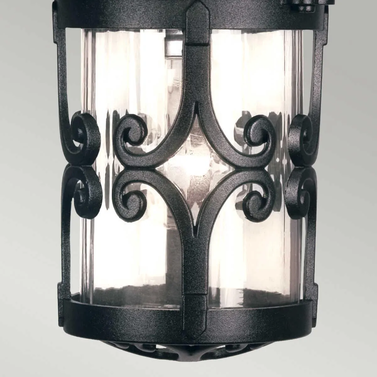 Elstead Hereford Black Outdoor Pendant Light