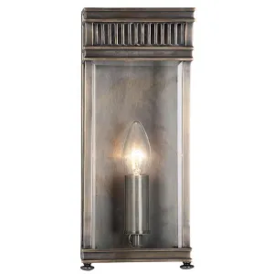 Elstead Holborn Dark Bronze Small Outdoor Wall Light