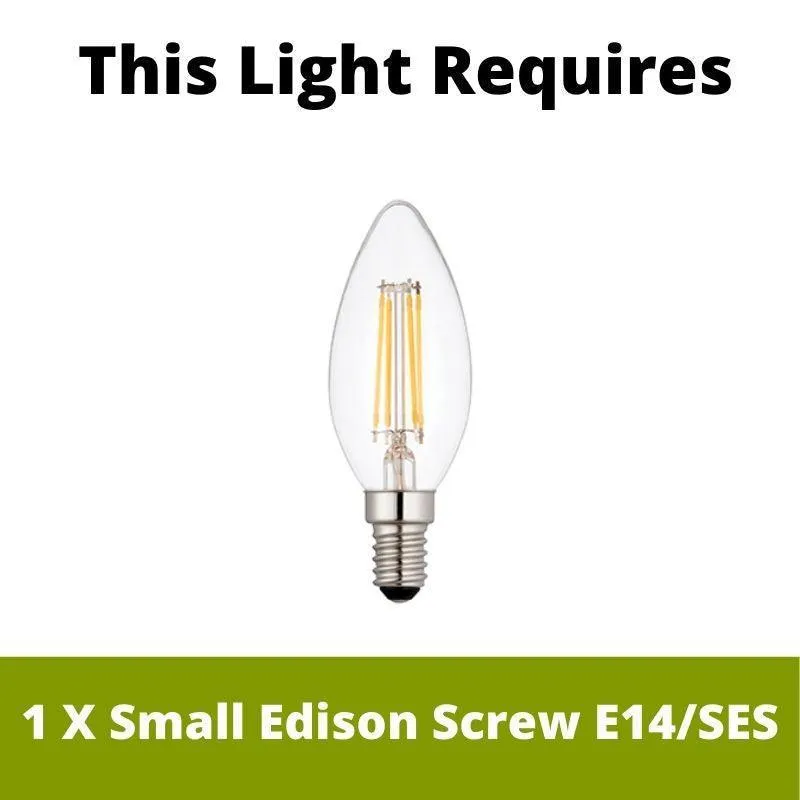 Elstead Holborn Polished Chrome Small Outdoor Wall Light