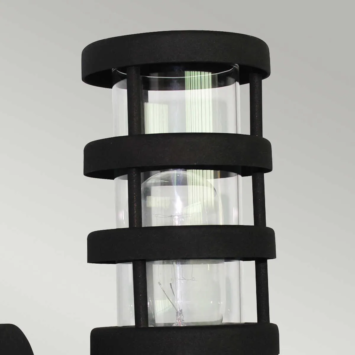 Elstead Hornbaek Black Outdoor Wall Light