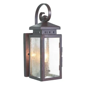 Elstead Hythe Old Bronze Outdoor Wall Light