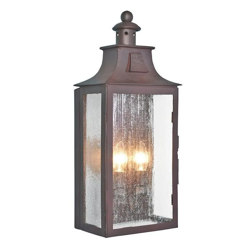 Elstead Kendal Old Bronze Outdoor Wall Light