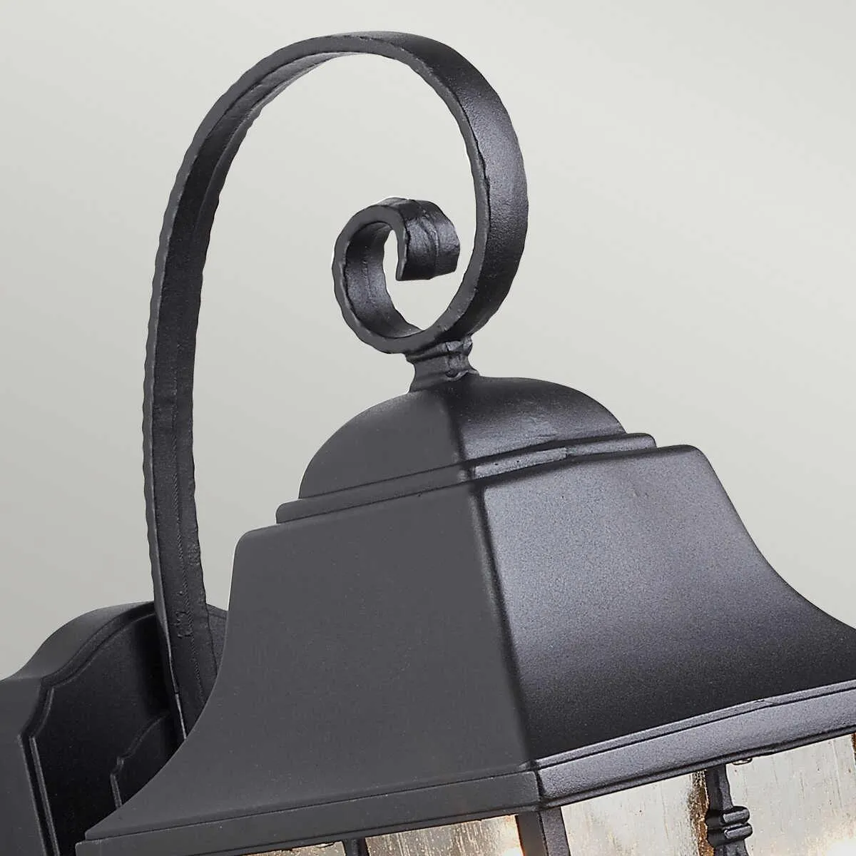 Elstead Kent Black Outdoor Wall Light