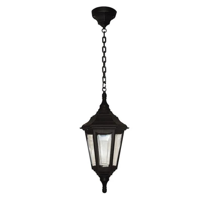 Elstead Kinsale Black Outdoor Pendant Light