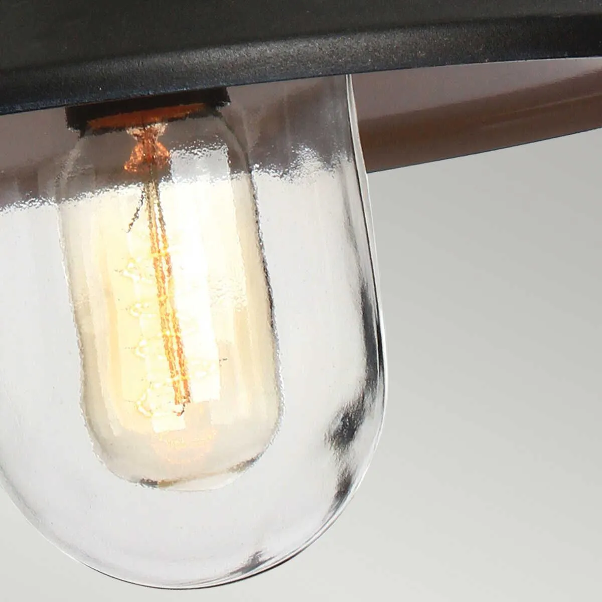 Elstead Klampenborg Black Outdoor Pendant