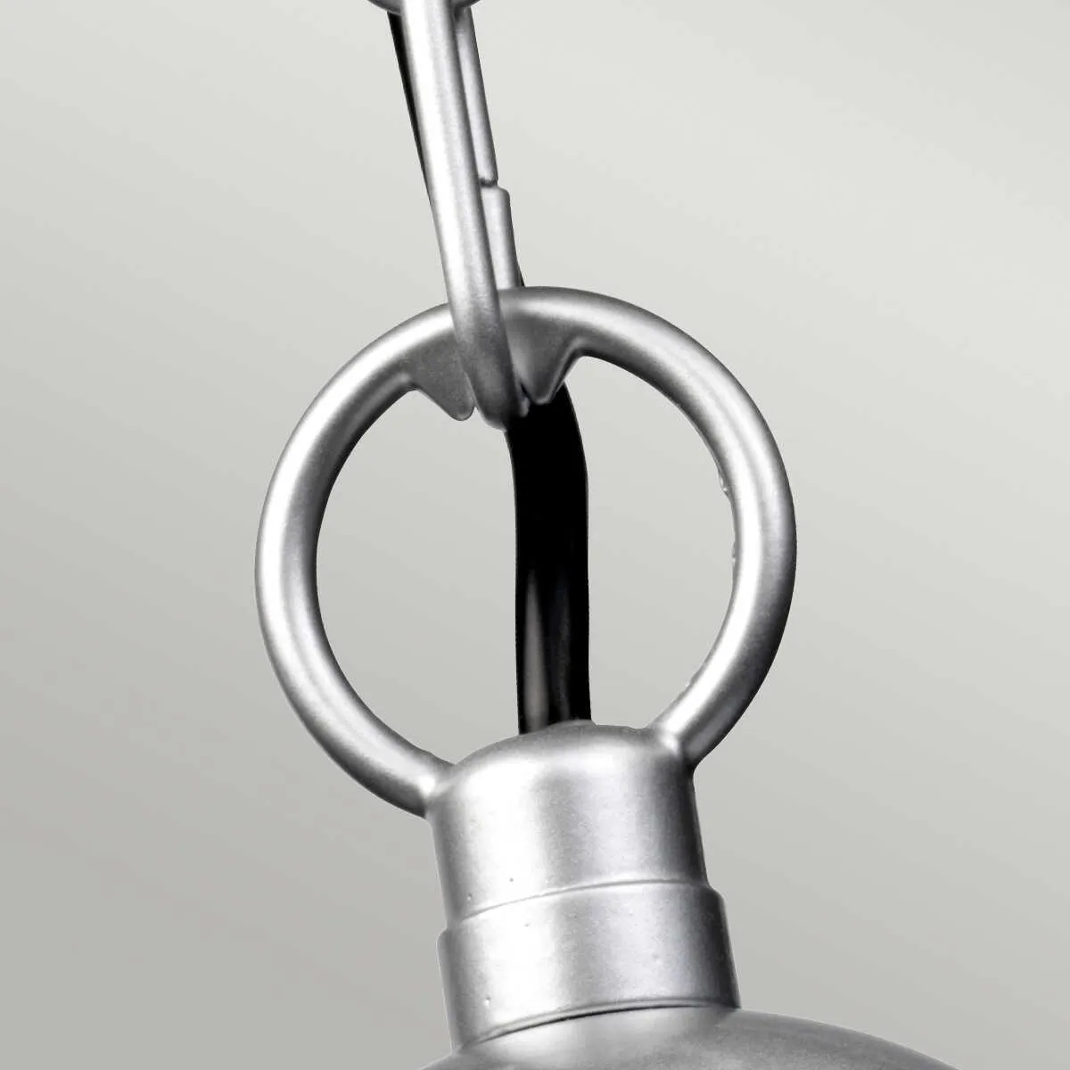 Elstead Klampenborg Silver Outdoor Pendant Light