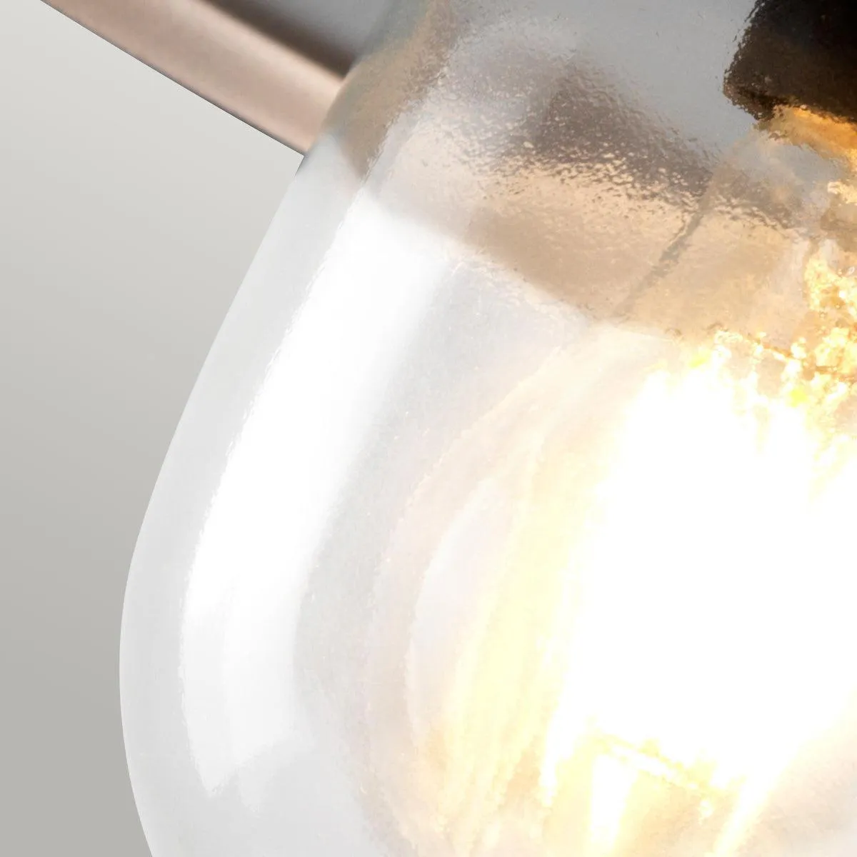 Elstead Klampenborg Silver Outdoor Wall Light