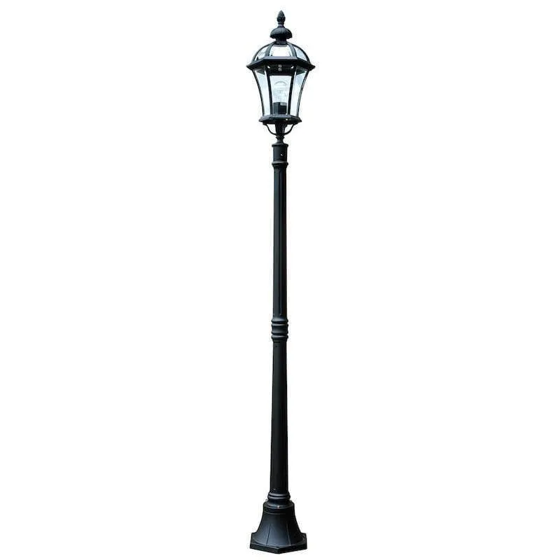 Elstead Ledbury Black Outdoor Lamp Post