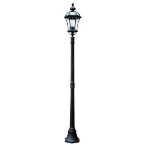 Elstead Ledbury Black Outdoor Lamp Post