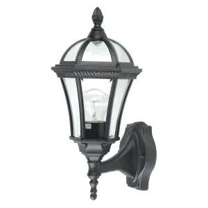 Elstead Ledbury Black Outdoor Wall Light