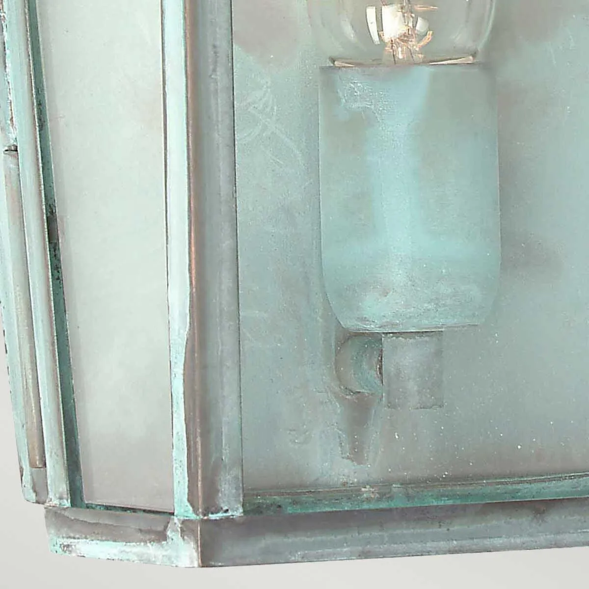 Elstead Mansion House Verdigris Outdoor Porch Ceiling  Wall Light