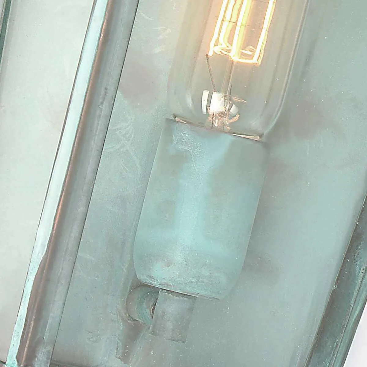 Elstead Mansion House Verdigris Outdoor Porch Ceiling  Wall Light